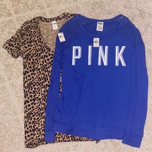 NWT PINK SHIRT BUNDLE